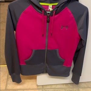 Under armour zip up